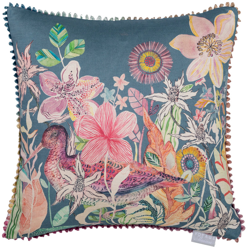 Animal Multi Cushions - Mr Snipe Printed Cushion Cover Twilight Voyage Maison