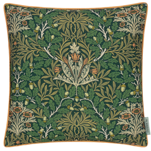 Woodland Green Cushions - Multi Acorn Printed Outdoor Cushion Cover Forest/Leaf Green Morris & Co