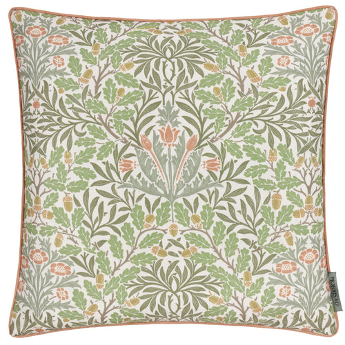 Woodland Green Cushions - Multi Acorn Printed Outdoor Polyester Filled Cushion Stone/Sage Morris & Co