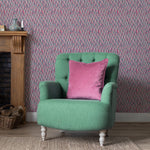 Voyage Maison Mulyo 1.4m Wide Width Wallpaper in Pomegranate