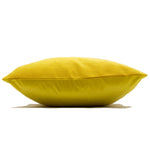 Paoletti Munich Ribbed Corduroy Cushion Cover in Ceylon Yellow