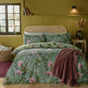 Floral Green Bedding - Mystic Berry Floral Reversible Duvet Cover Set Green furn.