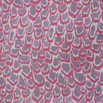 Voyage Maison Nadaprint Printed Linen Fabric in Heather