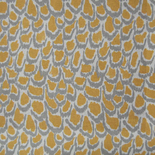 Voyage Maison Nadaprint Printed Linen Fabric in Mango