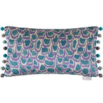 Abstract Green Cushions - Nada Printed Cushion Cover Emerald Voyage Maison