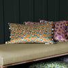 Abstract Orange Cushions - Nada Printed Cushion Cover Rust Voyage Maison