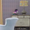 Voyage Maison Nada 1.4m Wide Width Wallpaper in Grape