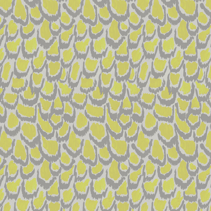 Voyage Maison Nada 1.4m Wide Width Wallpaper in Lime