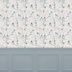 Voyage Maison Nara 1.4m Wide Width Wallpaper in Cobalt