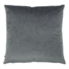 Ashley Wilde Nash Embroidered Cushion Cover in Fog/Dark Grey