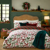  Bedding  - Nathalie Bows  Duvet Cover Set Berry/Pine furn.