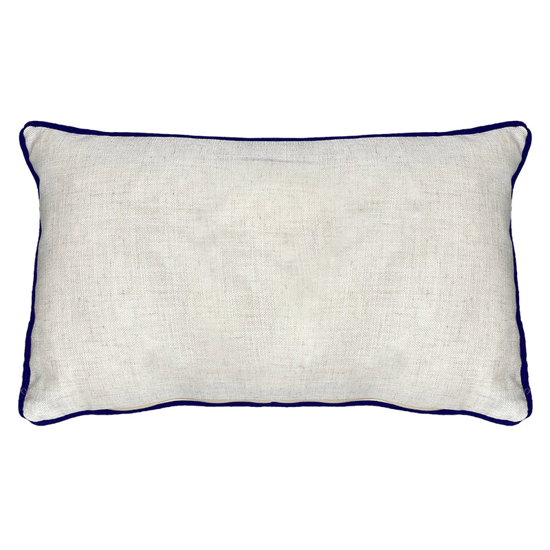 Evans Lichfield Nautical Beach Rectangular Cushion Cover in Navy