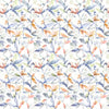 Voyage Maison Naura Printed Cotton Fabric in Clementine