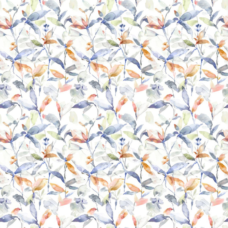 Voyage Maison Naura Printed Cotton Fabric in Clementine