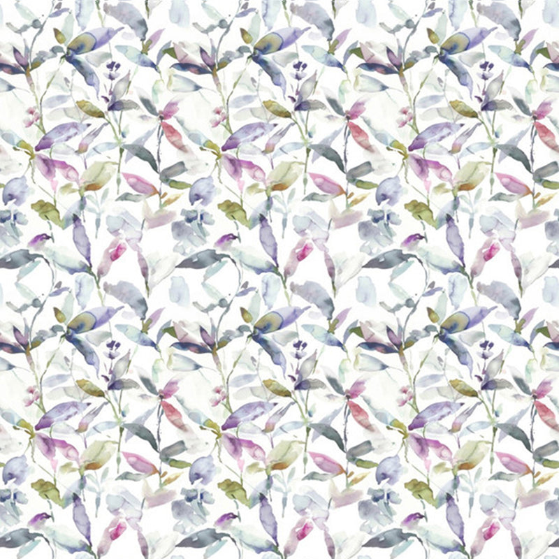 Voyage Maison Naura Printed Cotton Fabric in Fig Natural