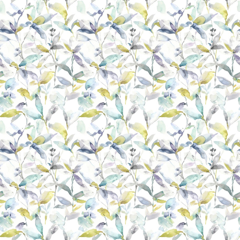 Voyage Maison Naura Printed Cotton Fabric in Lemon