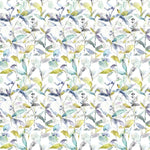 Voyage Maison Naura Printed Cotton Fabric in Lemon Natural