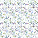 Voyage Maison Naura Printed Cotton Fabric in Pacific