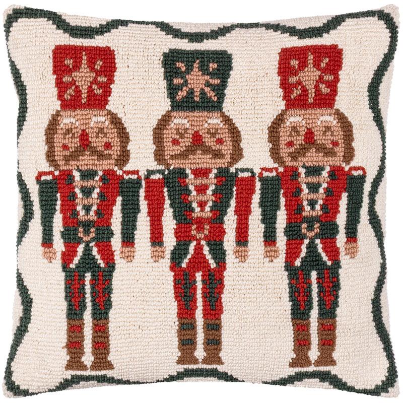  Multi Cushions - Nutcracker Trio Tufted Cushion Cover Multicolour Furn