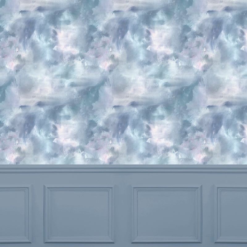 Voyage Maison Nebula 1.4m Wide Width Wallpaper in Dream