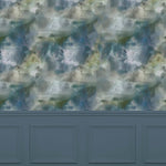 Voyage Maison Nebula 1.4m Wide Width Wallpaper in Emerald