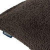 Paoletti Nellim Rectangular Boucle Textured Cushion Cover in Espresso