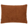 Paoletti Nellim Rectangular Boucle Textured Cushion Cover in Rust