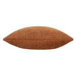 Paoletti Nellim Rectangular Boucle Textured Cushion Cover in Rust