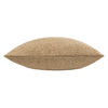 Plain Brown Cushions - Nellim Square Boucle Textured  Cushion Cover Biscuit Paoletti