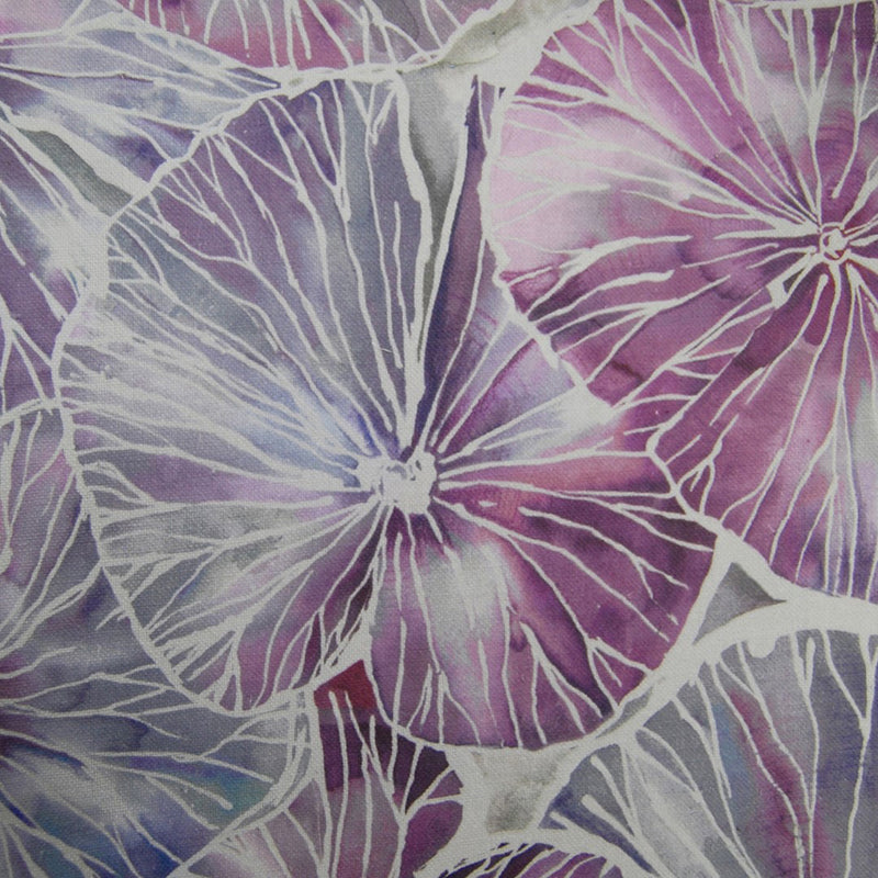 Nelumbo Printed Fabric Sample Swatch Tourmaline