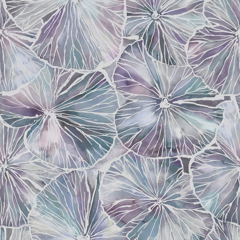 Voyage Maison Nelumbo 1.4m Wide Width Wallpaper in Amethyst