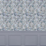 Voyage Maison Nelumbo 1.4m Wide Width Wallpaper in Lunar