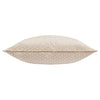 Geometric Cream Cushions - Neptune Velvet Cushion Cover Champagne Paoletti