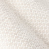 Geometric Cream Curtains - Neptune Velvet Room Darkening Eyelet Curtains Ivory Paoletti