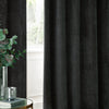  Curtains - Neptune  Eyelet Curtains Charcoal Paoletti