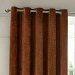  Curtains - Neptune  Eyelet Curtains Copper Paoletti