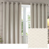  Curtains - Neptune  Eyelet Curtains Ivory Paoletti