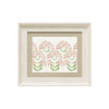 Neri Framed Print Birch/Terracotta