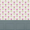 Voyage Maison Nessy  1.4m Wide Width Wallpaper in Small Berry