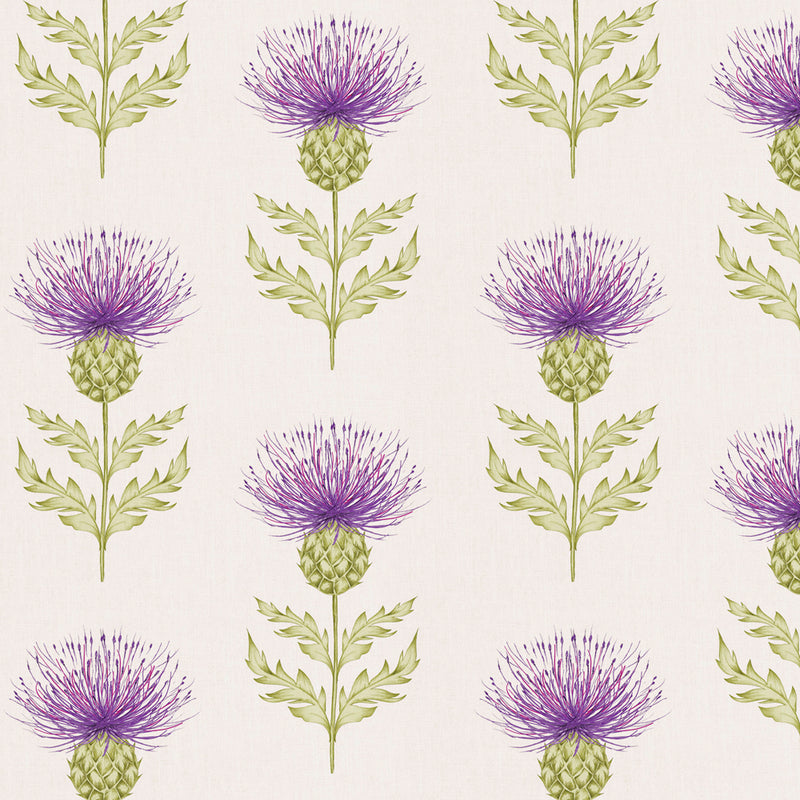 Nessy Wallpaper Sample Small Damson