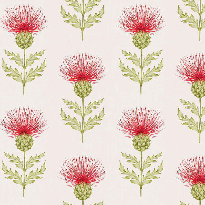 Nessy Wallpaper Sample Small Paprika