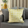 Ashley Wilde Nevado Velvet Jacquard Cushion Cover in Gold