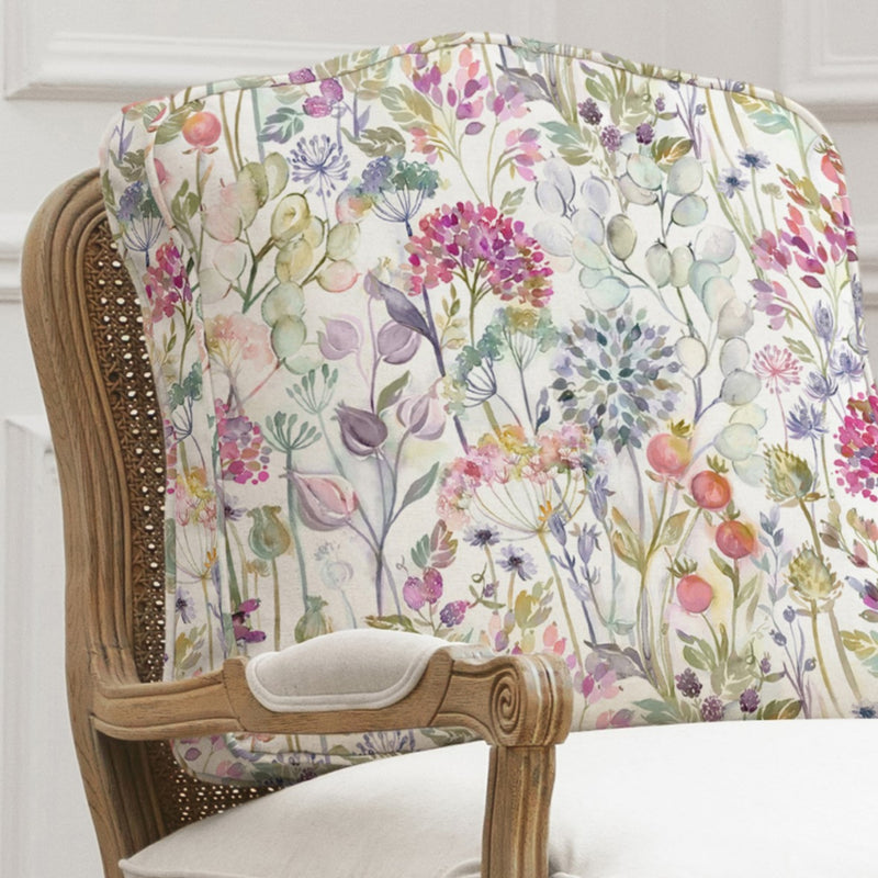 Floral Cream Furniture - Hedgerow Florence Chair Cover Lotus Voyage Maison
