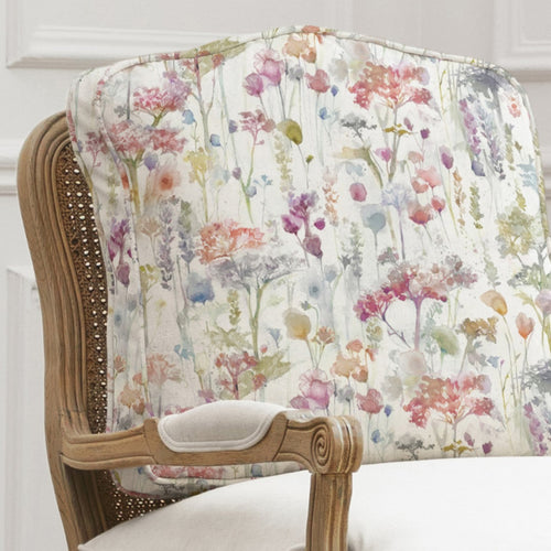 Floral Pink Furniture - Ilinizas Florence Chair Cover Poppy Voyage Maison