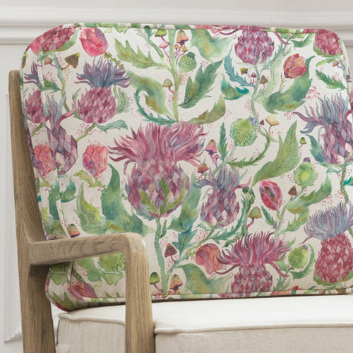 Floral Beige Furniture - Fairytale Bristles Idris Chair Cover Dawn Voyage Maison