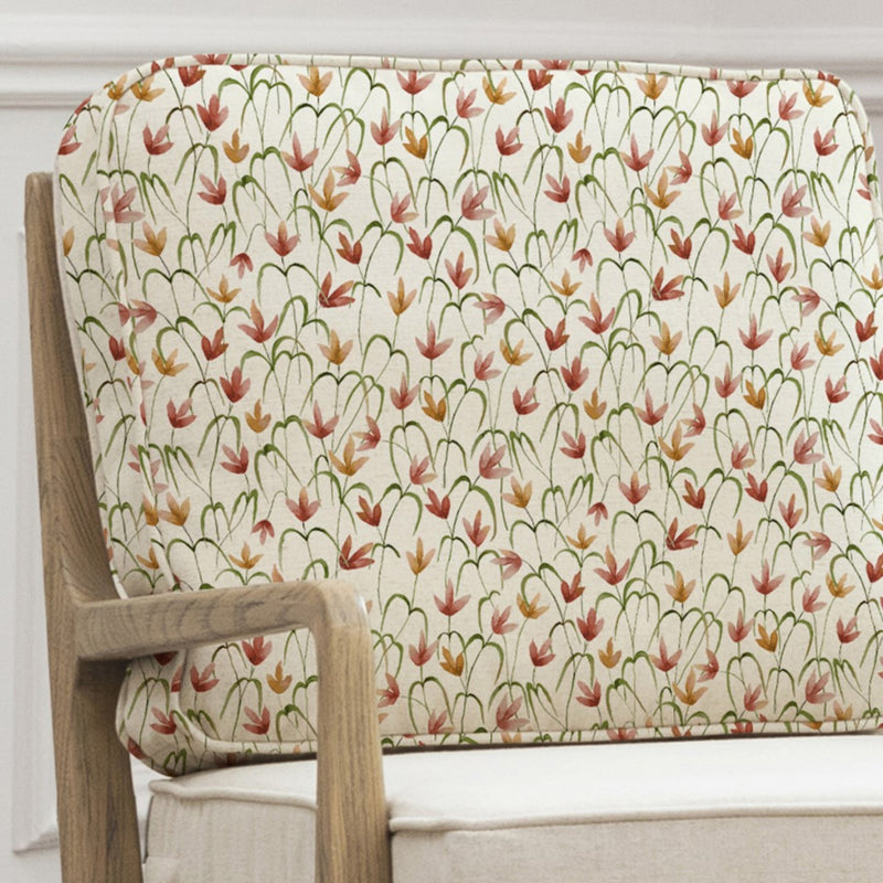 Floral Beige Furniture - Fresia Idris Chair Cover Linen Voyage Maison