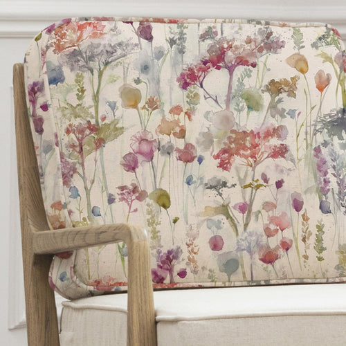 Floral Pink Furniture - Ilinizas Idris Chair Cover Poppy Voyage Maison
