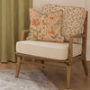 Floral Orange Furniture - Fresia Printed Idris Chair Linen Voyage Maison