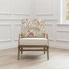 Floral Pink Furniture - Hedgerow Printed Idris Chair Lotus Voyage Maison