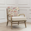 Floral Pink Furniture - Ilinzas Printed Idris Chair Poppy Voyage Maison